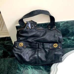 Fabulous. VINTAGE  soft leather gently used Marc Jacobs bag with gold hardware